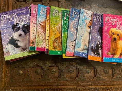 Delve into the heartwarming stories of the Magic Puppy books
